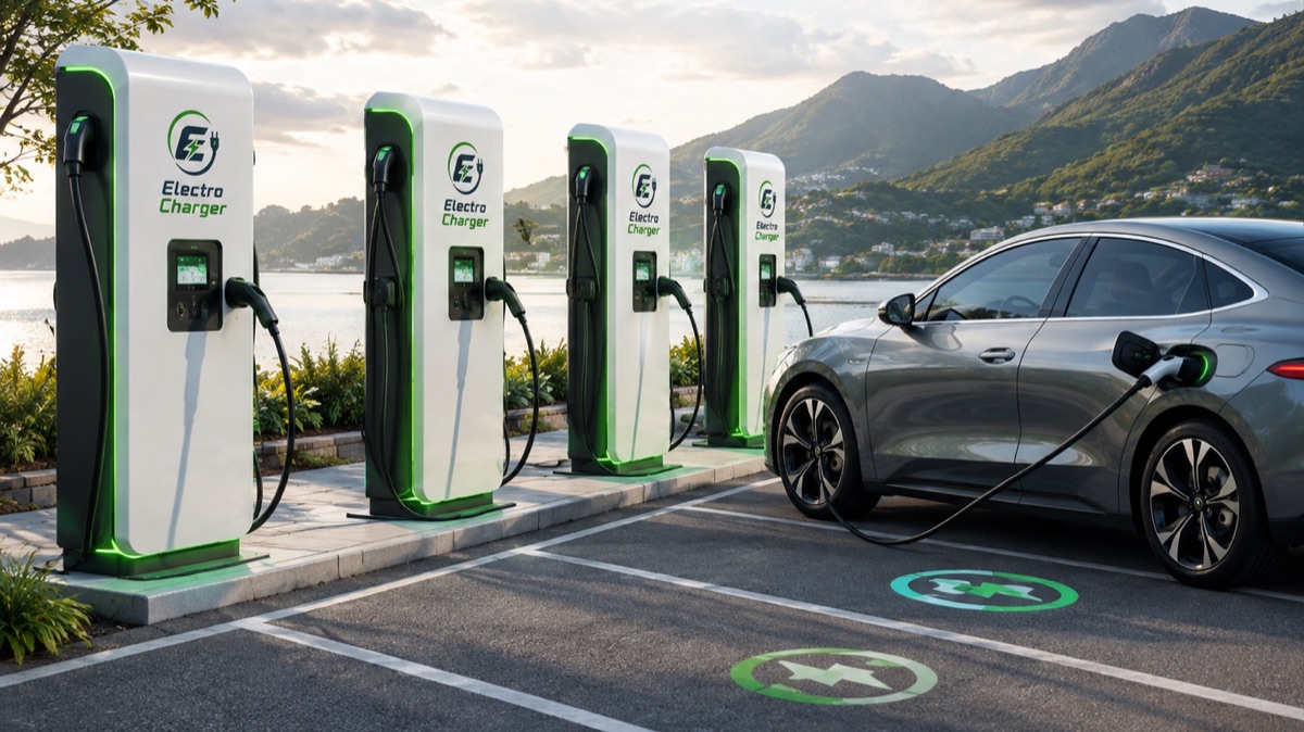 ElectroCharger DC fast charging stations